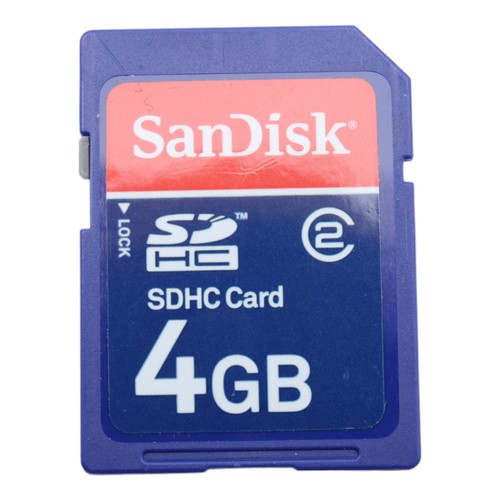 Sandisk sdhc 4 gb sd - sandisk,