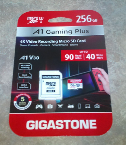 Gigastone 256gb scheda micro - gigastone,