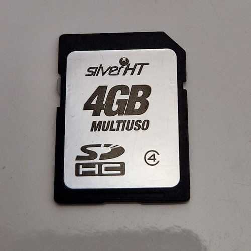 Vintage silverht 4gb card - sd,