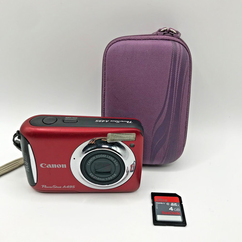 Canon powershot a495 10mp - canon,