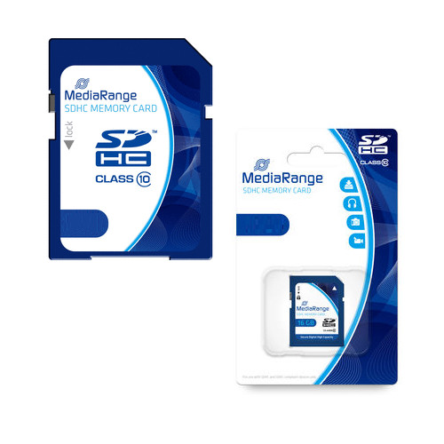 Mediarange sdhc memory card - sdhc,