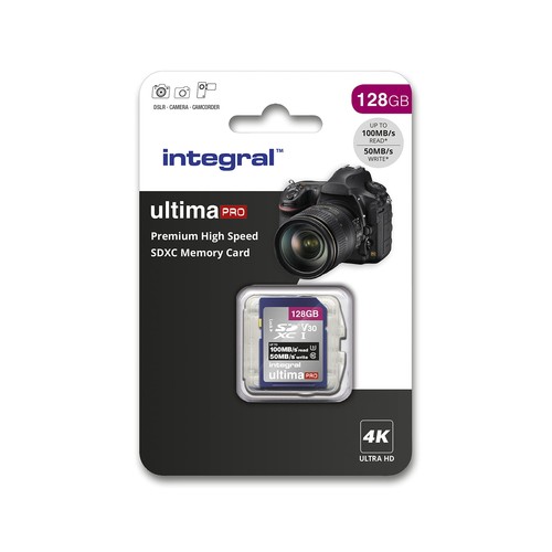 Scheda integrale 128gb 4k - sd,
