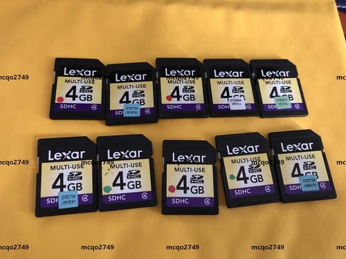 10pcs lexar 4gb card scheda - lexar,