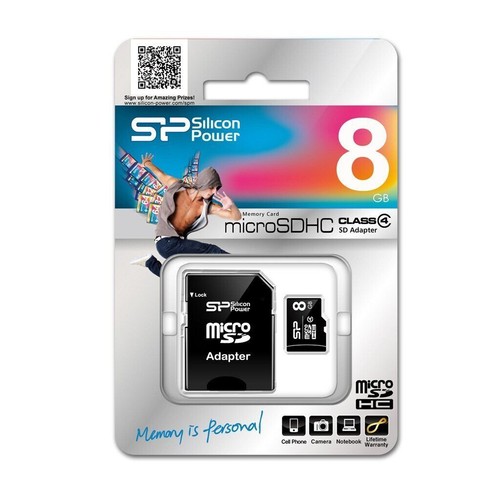 Micro 8gb sdhc memory card - micro,