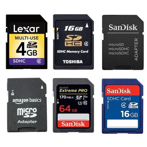 Scheda 16 64 gb - 2,